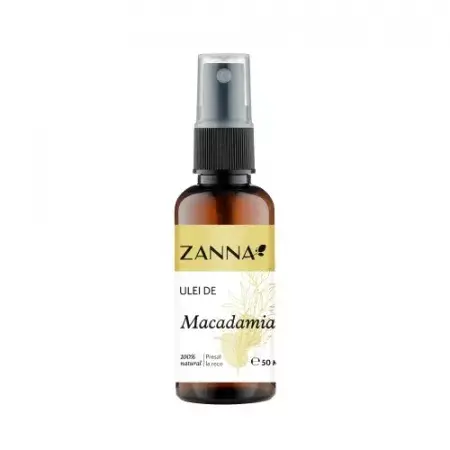 Ulei de macadamia, 50ml, Zanna