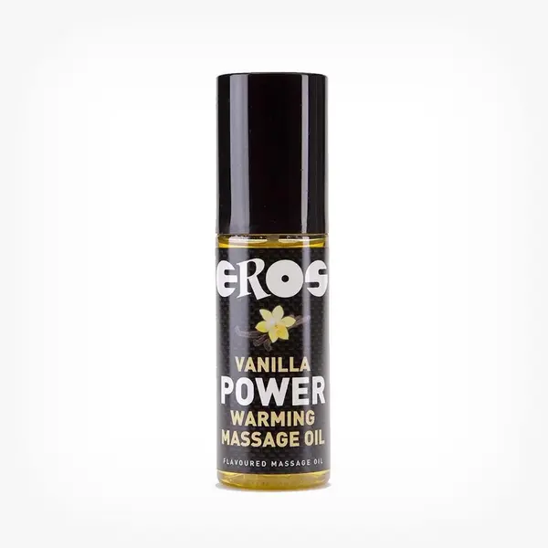 Ulei de masaj EROS Power Warming, cu efect de incalzire, aroma Vanilie, 100 ml
