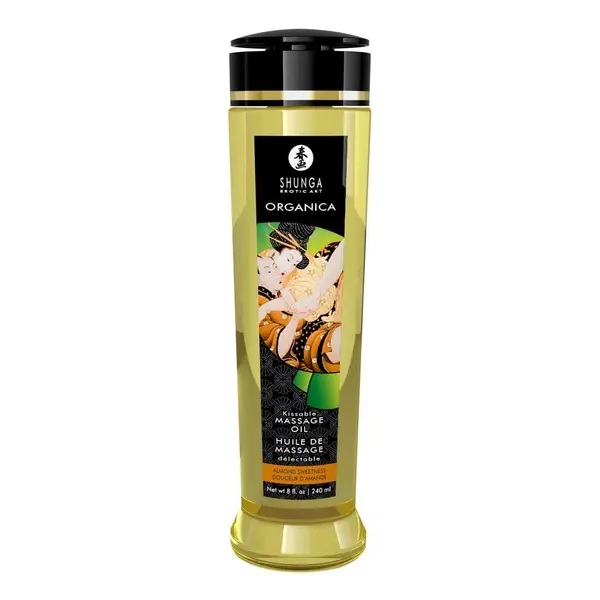 Ulei de masaj erotic Organica Almond, 240ml, Shunga Erotic Art
