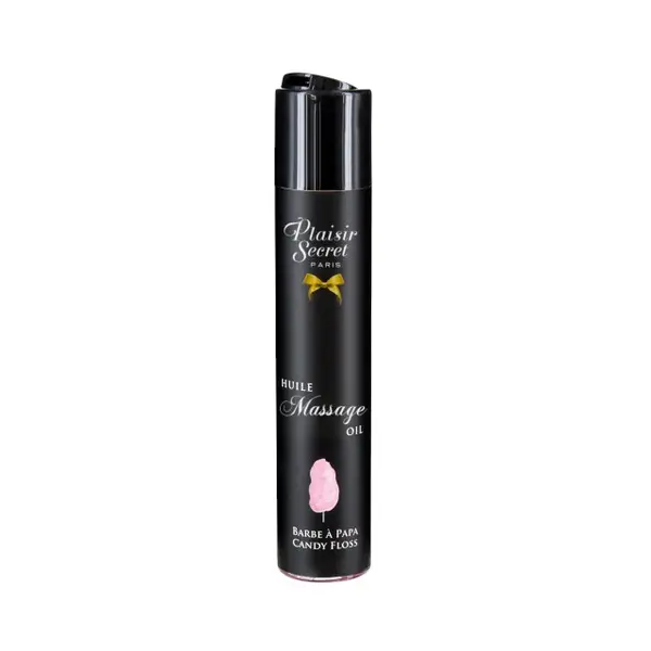 Ulei de masaj Plaisir Secret Barbe a Papa, aromă vată de zahăr, vegan, 59 ml (PTS)