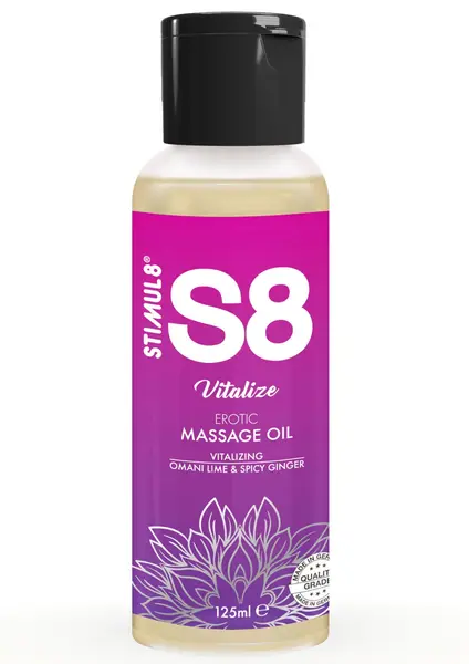 Ulei de masaj S8 Omani - Lime & Spiced Ginger, lime si ghimbir, 125 ml