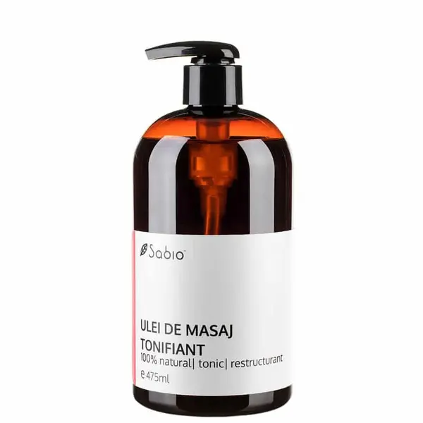 Ulei de masaj tonifiant, 475ml, Sabio