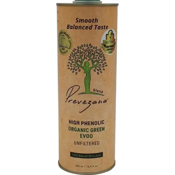 Ulei de Masline cu Polifenoli Amooth Balanced Taste, Bio Green Olive Oil, Bio, 500 ml