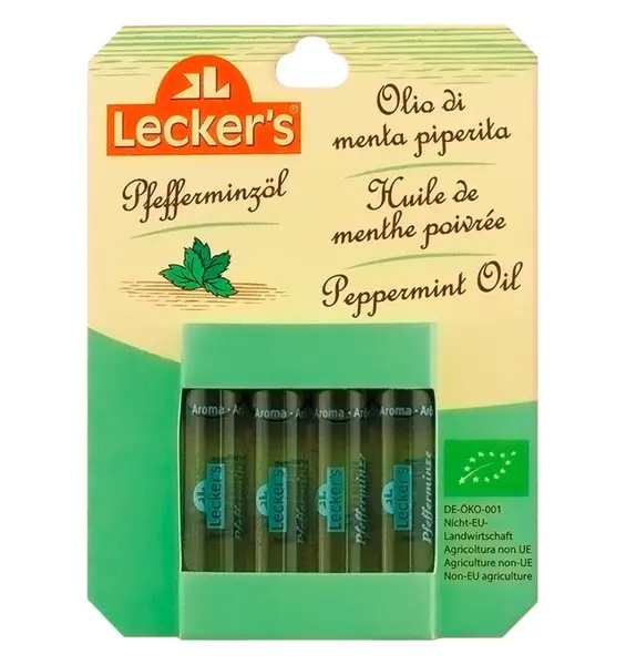 Ulei de menta piperata 4x2ml vegan si fara gluten, eco - 8 ml