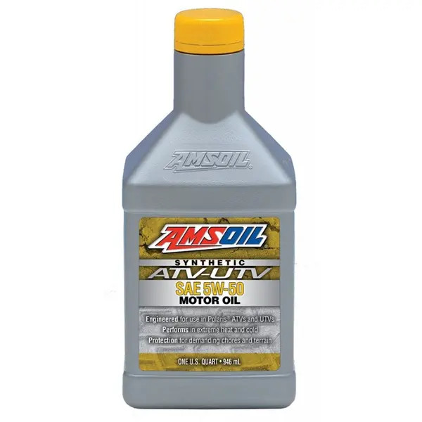 Ulei de motor AMSOIL SYNTHETIC 5W-50 ATV-UTV 946ml