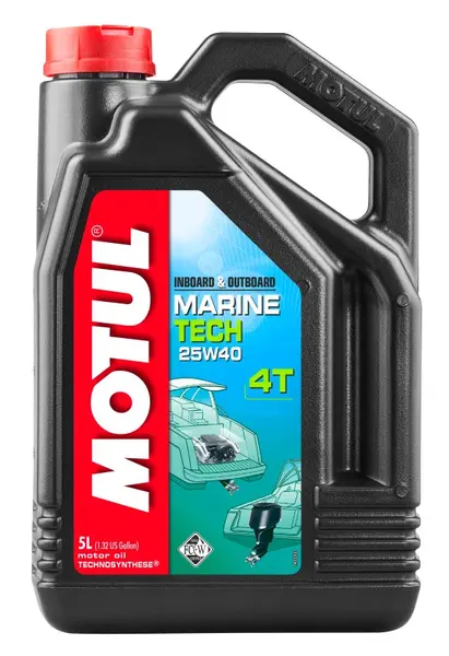 Ulei de motor barca MOTUL MARINE TECH 25W-40 4T 5L
