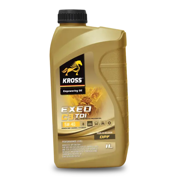Ulei de motor KROSS EXEO 5W-40 C3-TDI 1L
