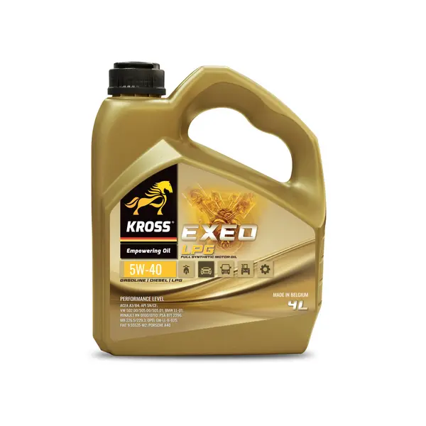 Ulei de motor KROSS EXEO 5W-40 LPG 4L