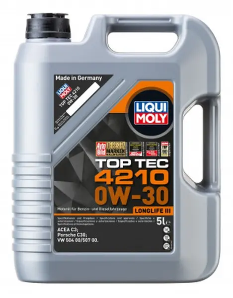 Ulei de motor Liqui Moly Top Tec 4210 0W-30 (21605) 5L