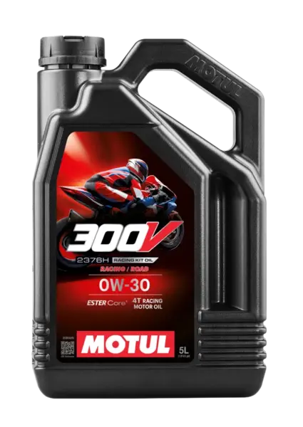 Ulei de motor MOTUL 300V Factory Line Racing Kit Oil 2376H 0W-30 4T 5L