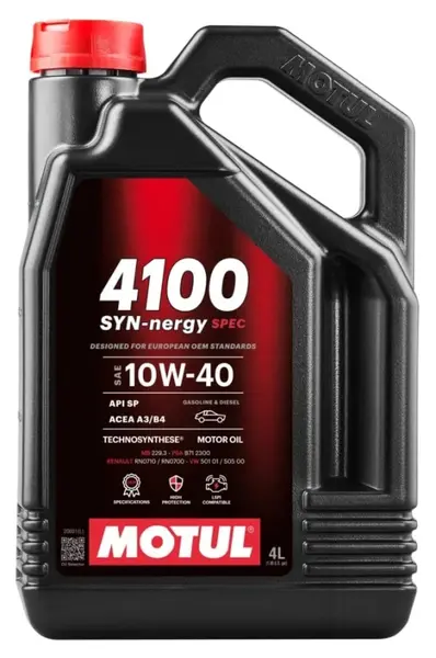 Ulei de motor MOTUL 4100 SYN-NERGY SPEC 10W-40 4L