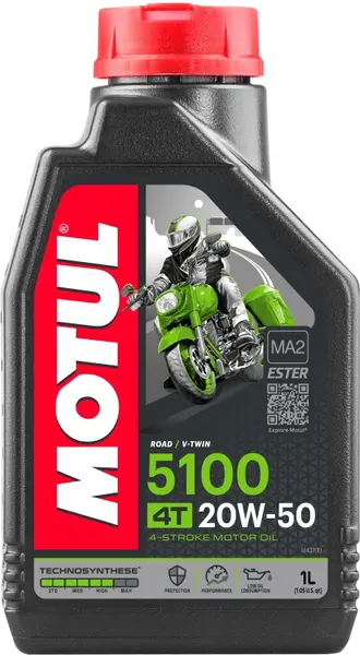 Ulei de motor MOTUL 5100 20W-50 4T 1L