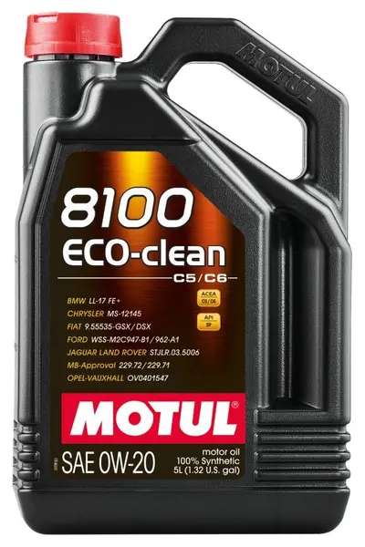 Ulei de motor MOTUL 8100 ECO-CLEAN 0W-20 5L