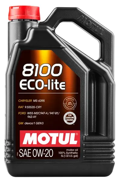 Ulei de motor MOTUL 8100 ECO-LITE 0W-20 5L