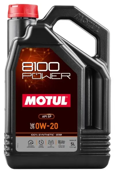 Ulei de motor MOTUL 8100 POWER 0W-20 5L