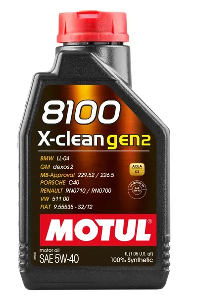 Ulei de motor MOTUL 8100 X-CLEAN GEN2 5W-40 1L