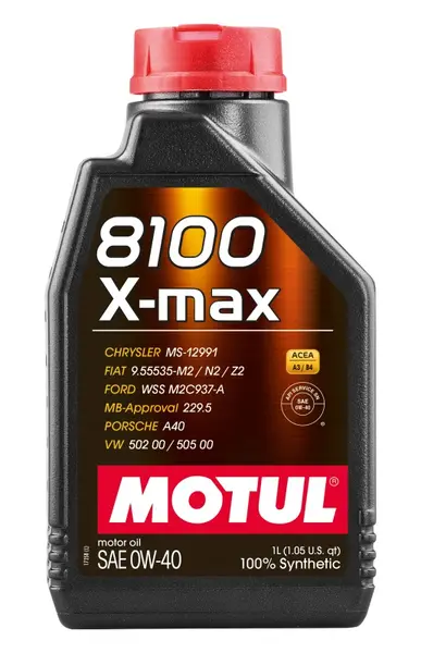 Ulei de motor MOTUL 8100 X-MAX 0W-40 1L