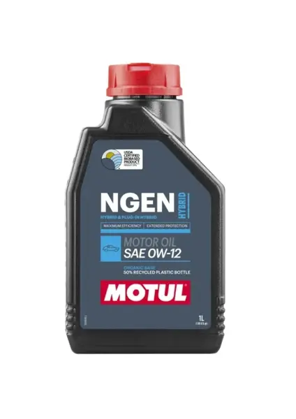 Ulei de motor MOTUL NGEN Hybrid 0W-12 1L