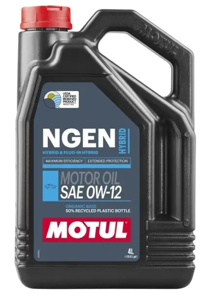 Ulei de motor MOTUL NGEN Hybrid 0W-12 4L
