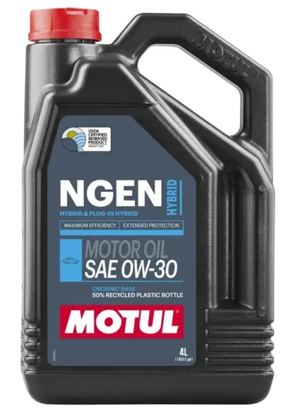 Ulei de motor MOTUL NGEN HYBRID 0W-30 4L