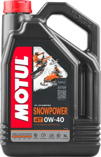 Ulei de motor MOTUL SNOWPOWER 4T 0W-40 4L