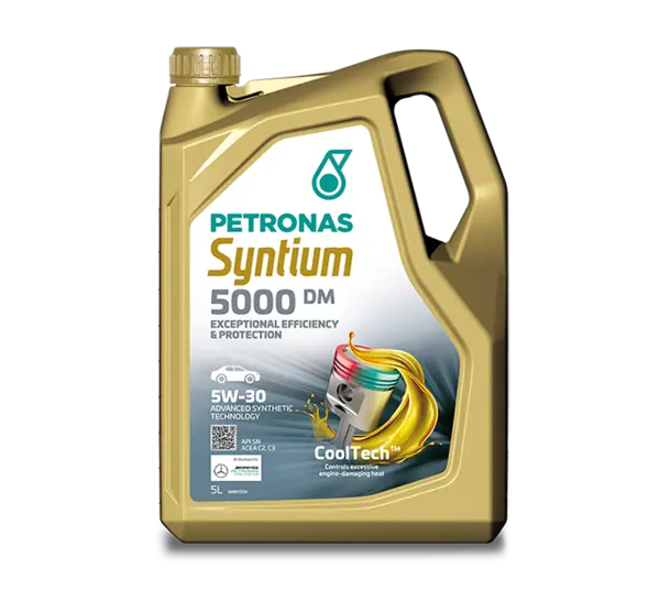 Ulei de motor Petronas Syntium 5000 DM 5W-30 5L