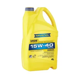 Ulei de motor RAVENOL MGS Gasmotor 15W-40 4L