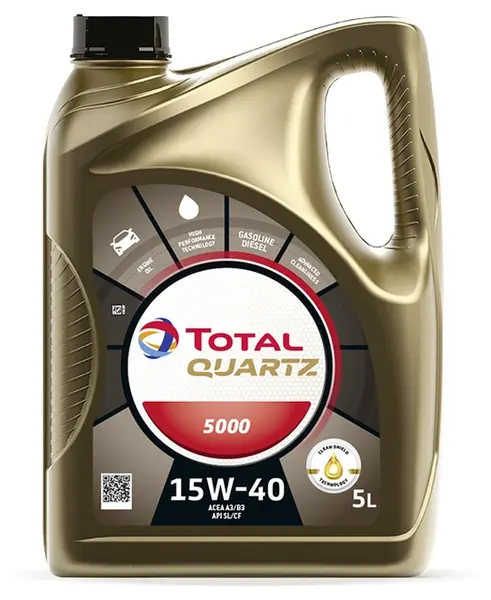 Ulei de motor TOTAL Quartz Energy 5000 15W-40 5L