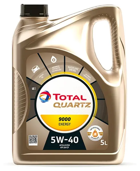 Ulei de motor TOTAL Quartz Energy 9000 5W-40 5L