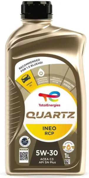 Ulei de motor TOTAL Quartz Ineo RCP 5W-30 1L