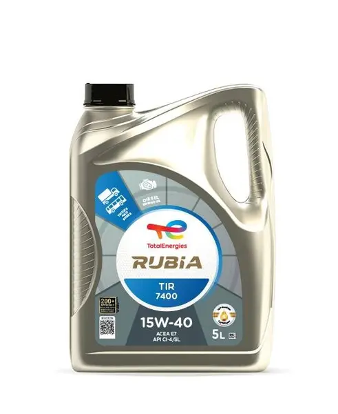 Ulei de motor TOTAL Rubia TIR 7400 15W-40 5L