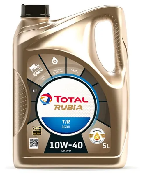 Ulei de motor TOTAL Rubia TIR 8600 10W-40 5L