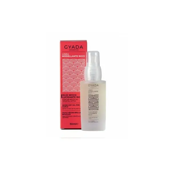 Ulei de par leave-in pentru par cret, ondulat 30ml, Gyada Cosmetics