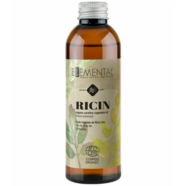 Ulei de ricin, bio, 100 ml, Ellemental