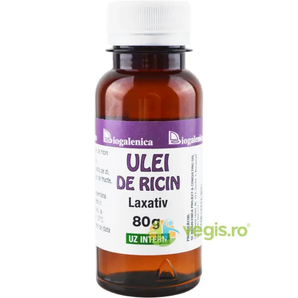 Ulei de Ricin pentru Uz Intern 80g