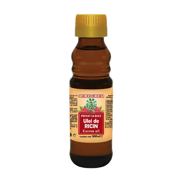 Ulei de ricin presat la rece 100 ml