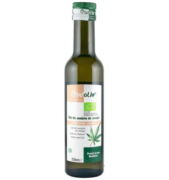 Ulei din canepa 250 ml Crudolio