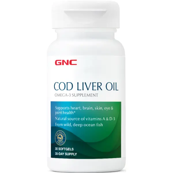 Ulei din Ficat de Cod 400mg 30cps