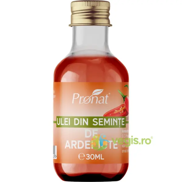 Ulei din Seminte de Ardei Iute 30ml