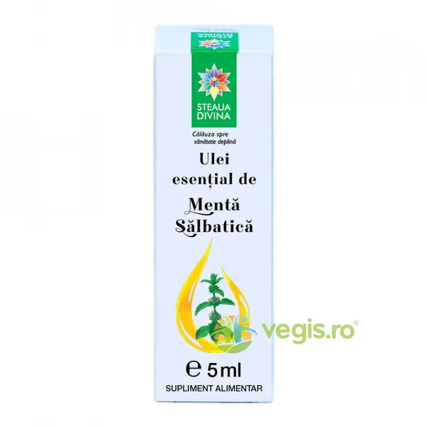 Ulei Esential de Menta Salbatica pentru Uz intern si Extern 5ml
