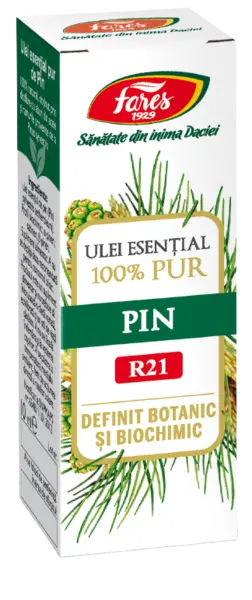 Ulei esential de pin R21, 10ml, Fares