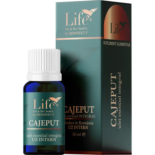Ulei Esential Integral de Cajeput pentru Uz Intern 10ml