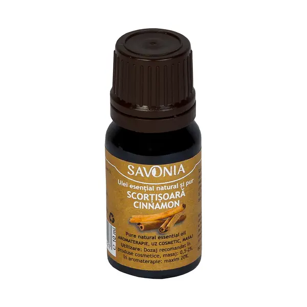 Ulei esential natural si pur Scortisoara uz extern, 10ml, Savonia