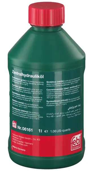 Ulei hidraulic FEBI BILSTEIN 06161, volum 1 litru, pentru servodirectie, verde, sintetic 1L