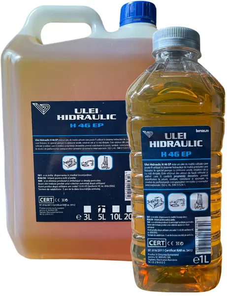Ulei Hidraulic H46 1L 15buc/bax