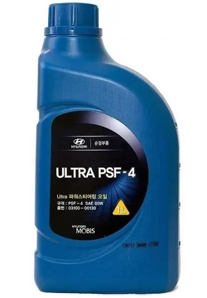 Ulei hidraulic HYUNDAI PSF-4 80W 03100-00130, volum 1 litru, pentru servodirectie 1L
