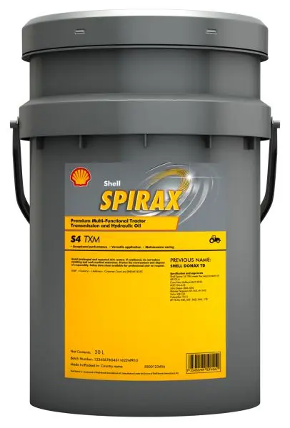 Ulei hidraulic SHELL Spirax S4 TXM 20L