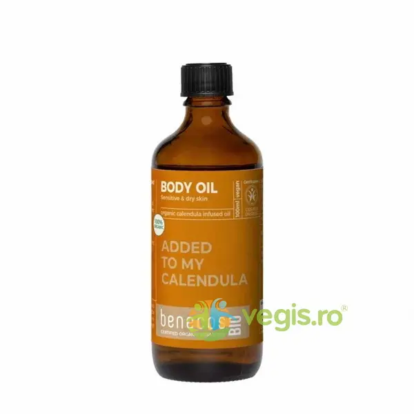 Ulei Infuzat cu Extract de Galbenele pentru Ten si Corp Bio 100ml