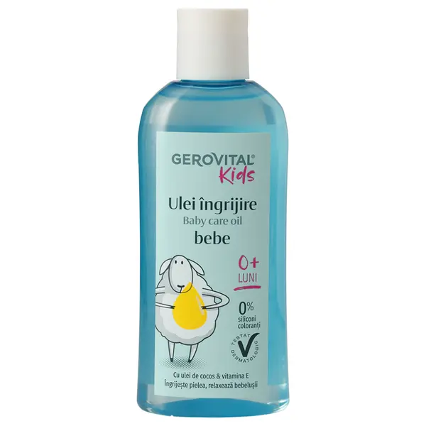 Ulei ingrijire pentru pielea bebelusilor Gerovital Kids, 150ml, Gerovital