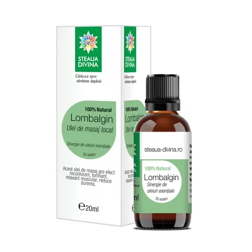 Ulei Lombalgin, 20ml, Steaua Divina